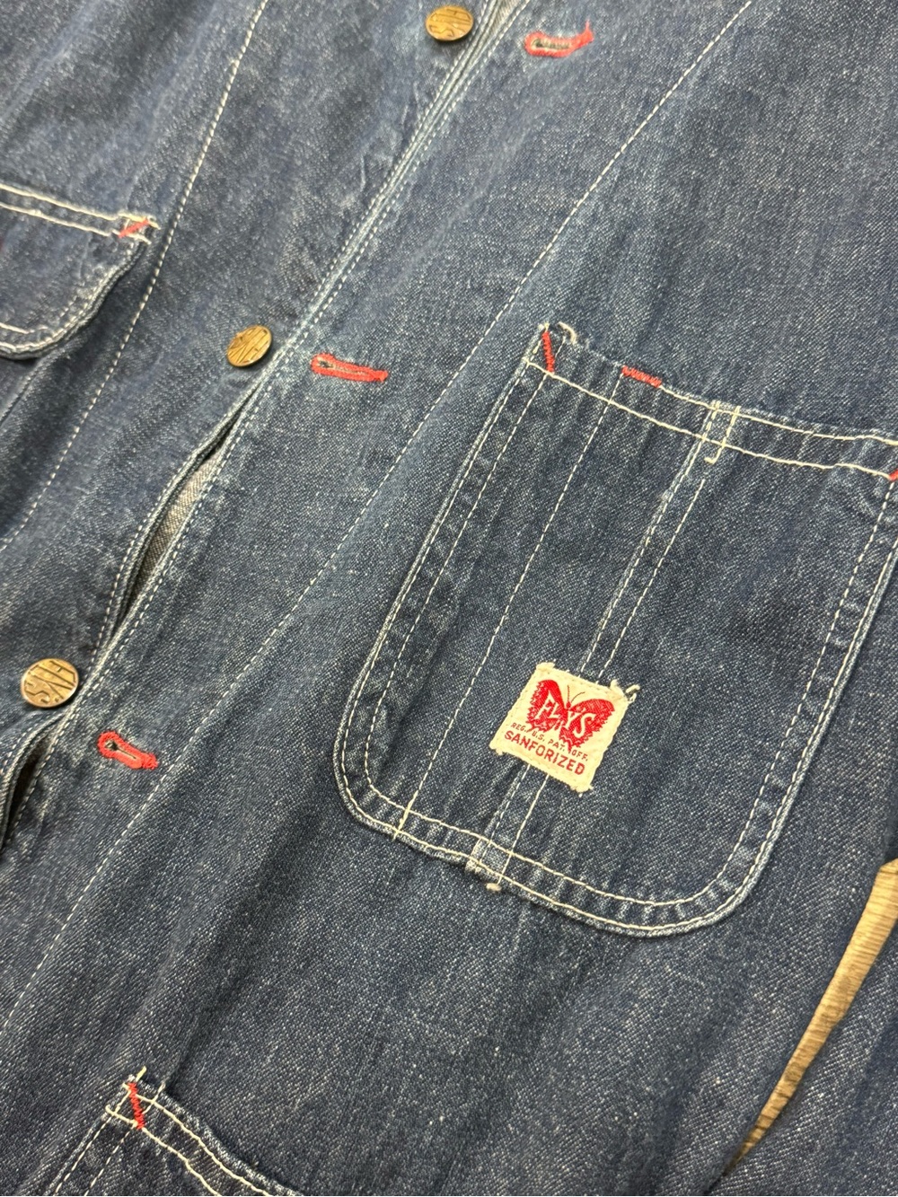 Vintage Fly’s denim jacket 1950/1960 - Picture 3 of 5